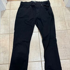 PAIGE Jet Black Denim Jeans